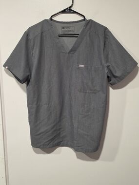 FIGS Scrub Set Graphite Gray Cairo Technical Collection Size Medium